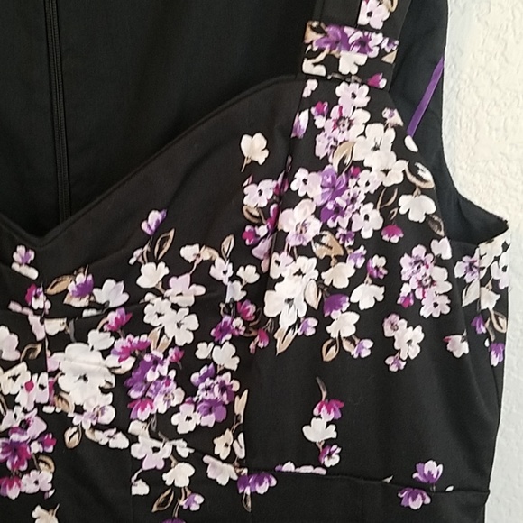 White House Black Market Sleeveless Dress sz 10 - Picture 4 of 7